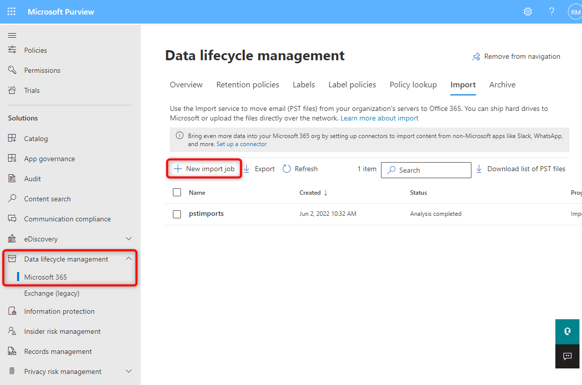 Data Lifecycle Management